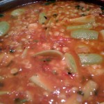 Chana Daal and Zucchini Stew