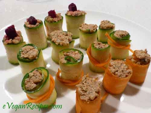 Raw Vegan Recipes – Sushi Rolls In A Blitz