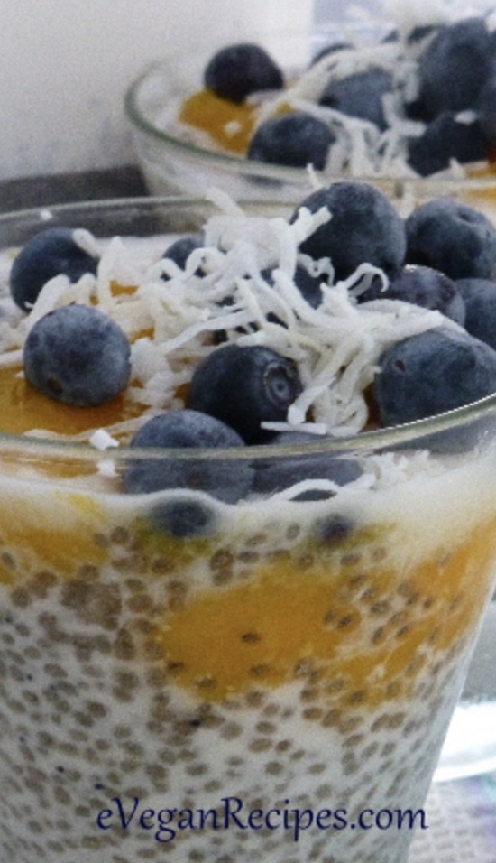 Heavenly Healthy Chia Pudding with Coconut Milk