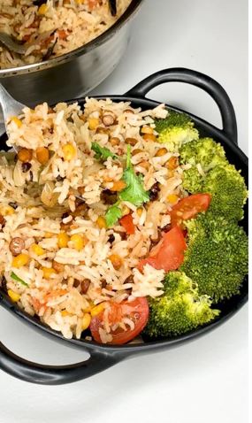 Vegan Chana Dal Pulao