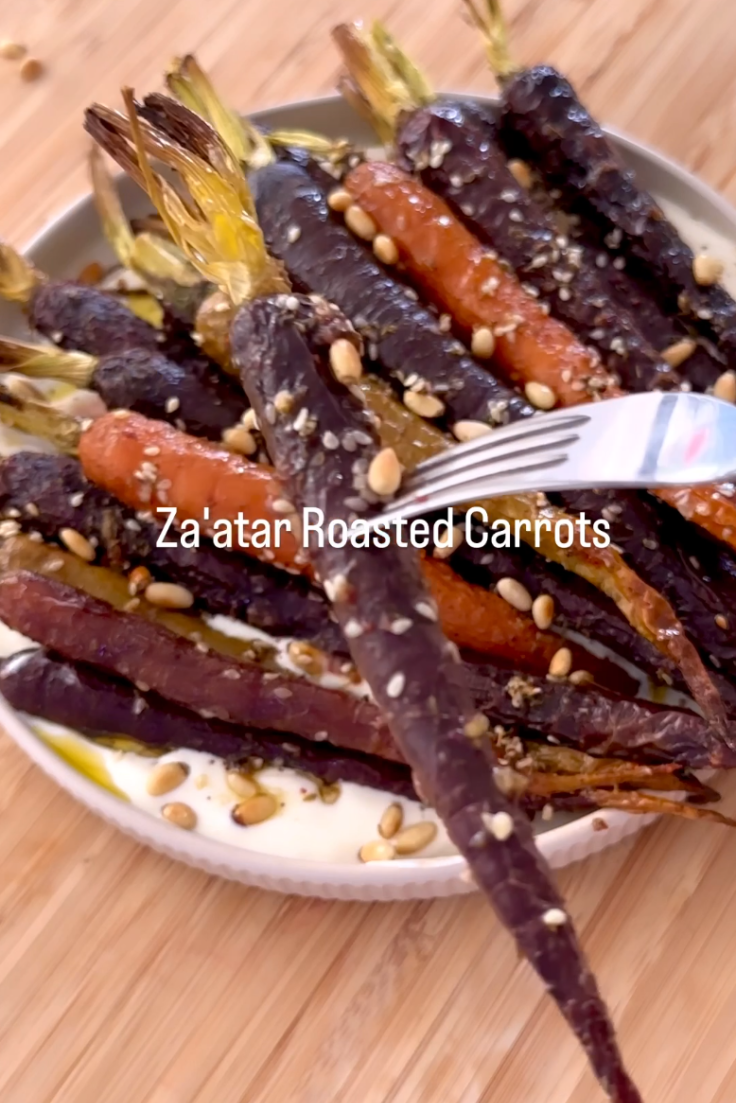 Zatar Roasted Carrots