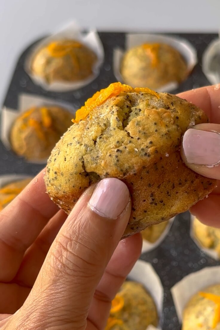 Orange Poppyseed Muffins