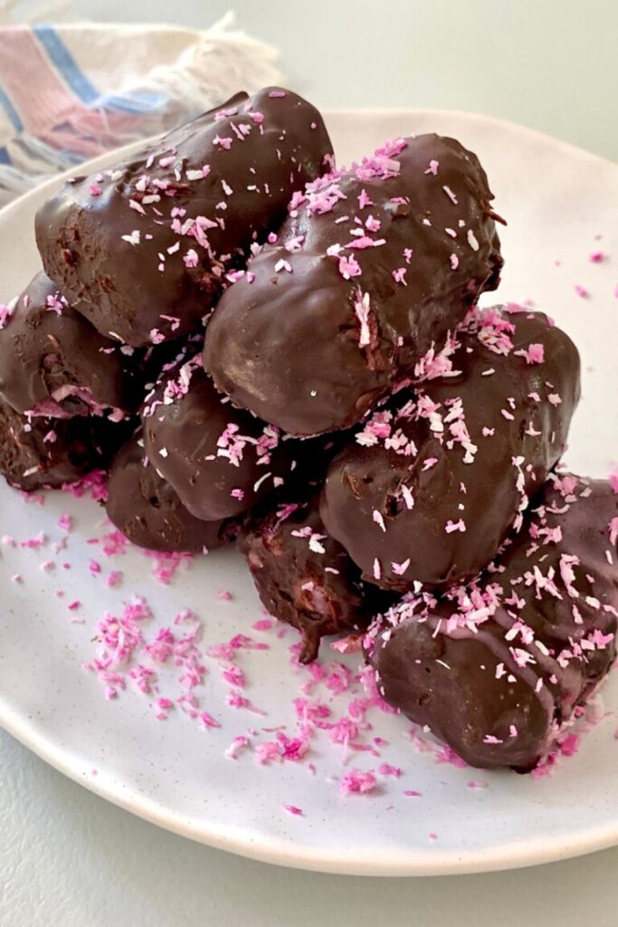 Chocolate Cherry Coconut Bites