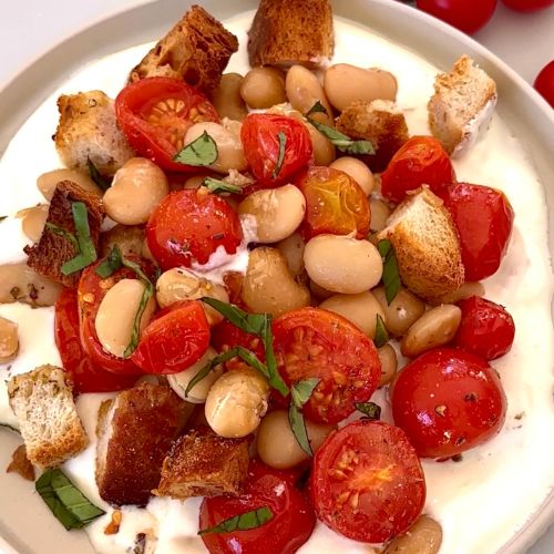 Crispy Bruschetta Salad