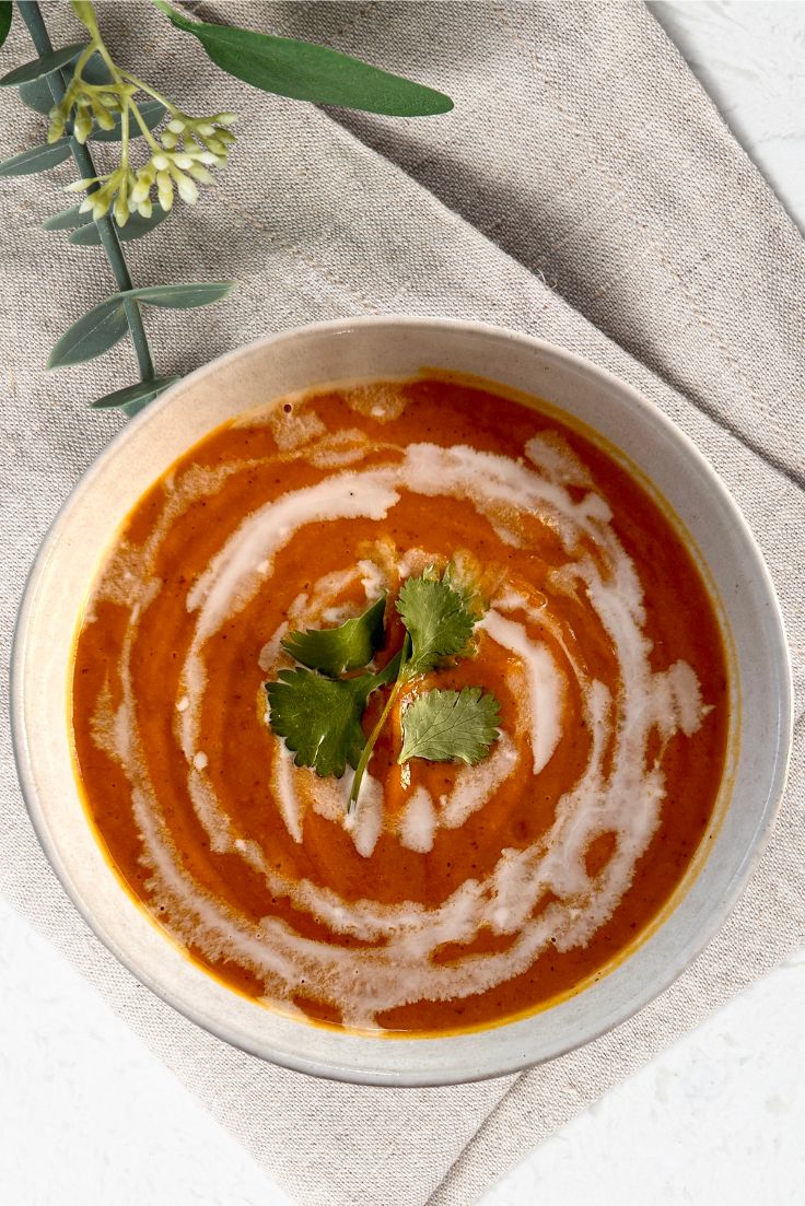 Creamy Pumpkin and Potato Soup with Coconut Milk: A Healthy, Dairy-Free Recipe