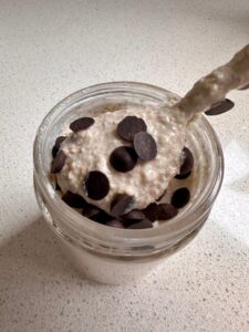 Cookie Dough Overnight Oats