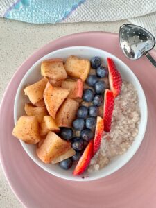 Spiced Apple Porridge 2