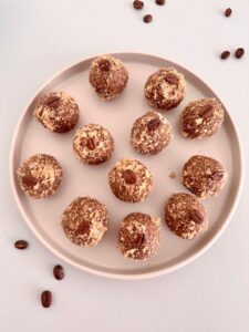 Coffee Crunch Protein Balls