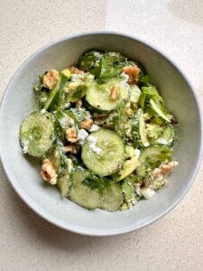 Persian Cucumber Salad 2